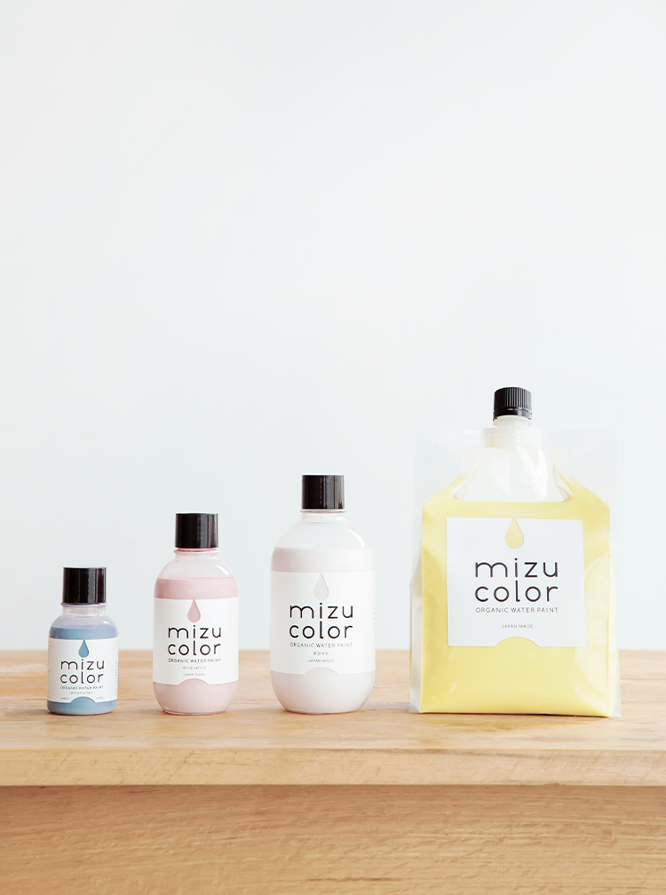 水分散型油脂塗料 [mizucolor]