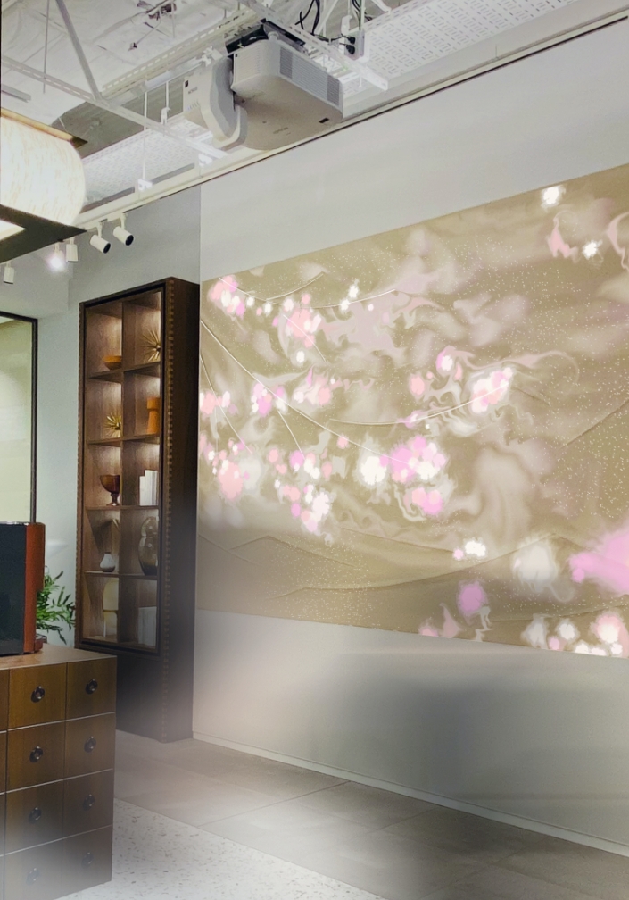 MITSUI DESIGNTEC Digital Art wall